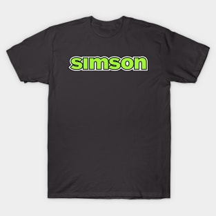 Simson logo (green) T-Shirt